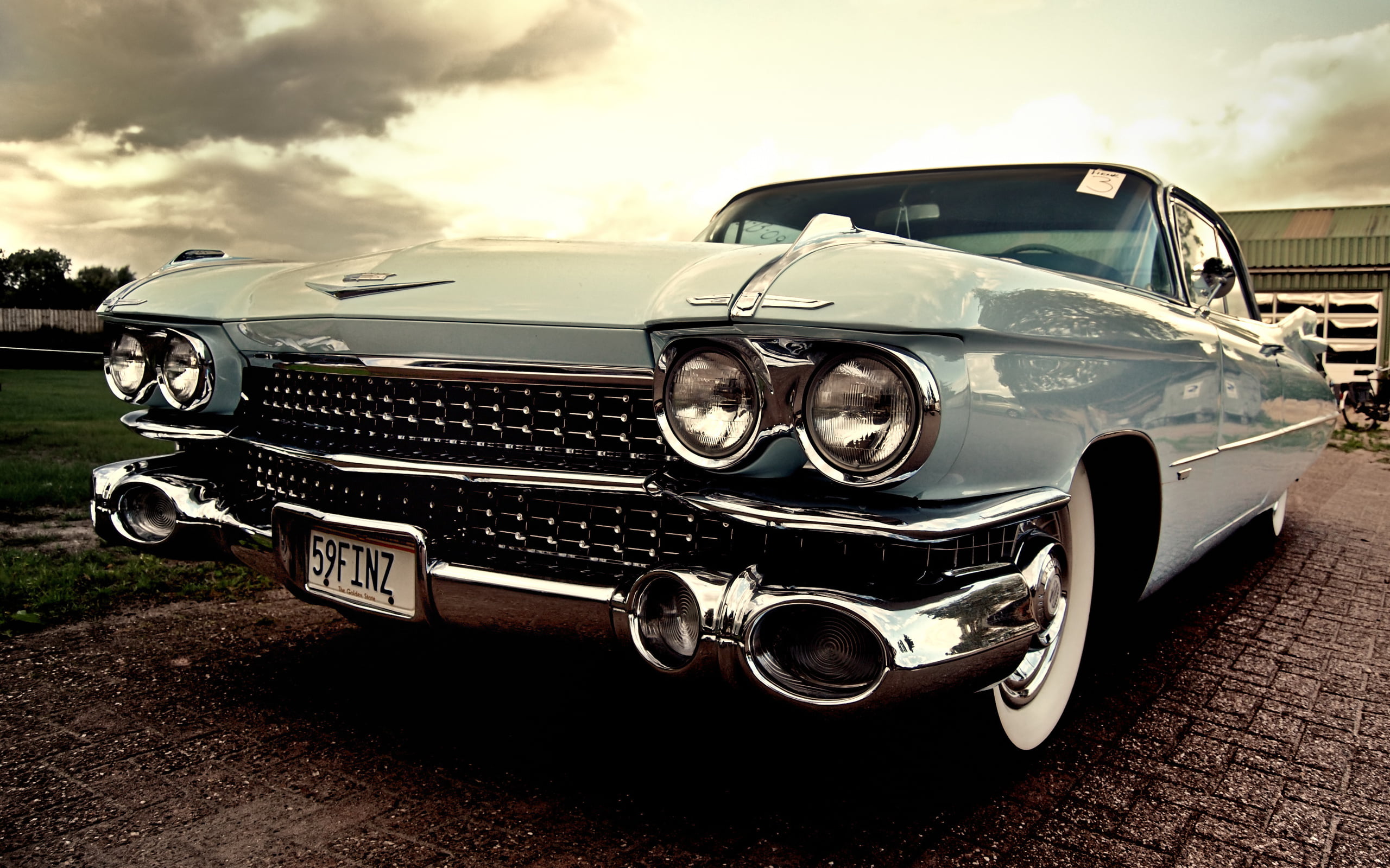 Portrait of Classic Car