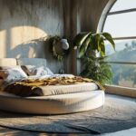A showcasing of zen vibe in modern bedroom