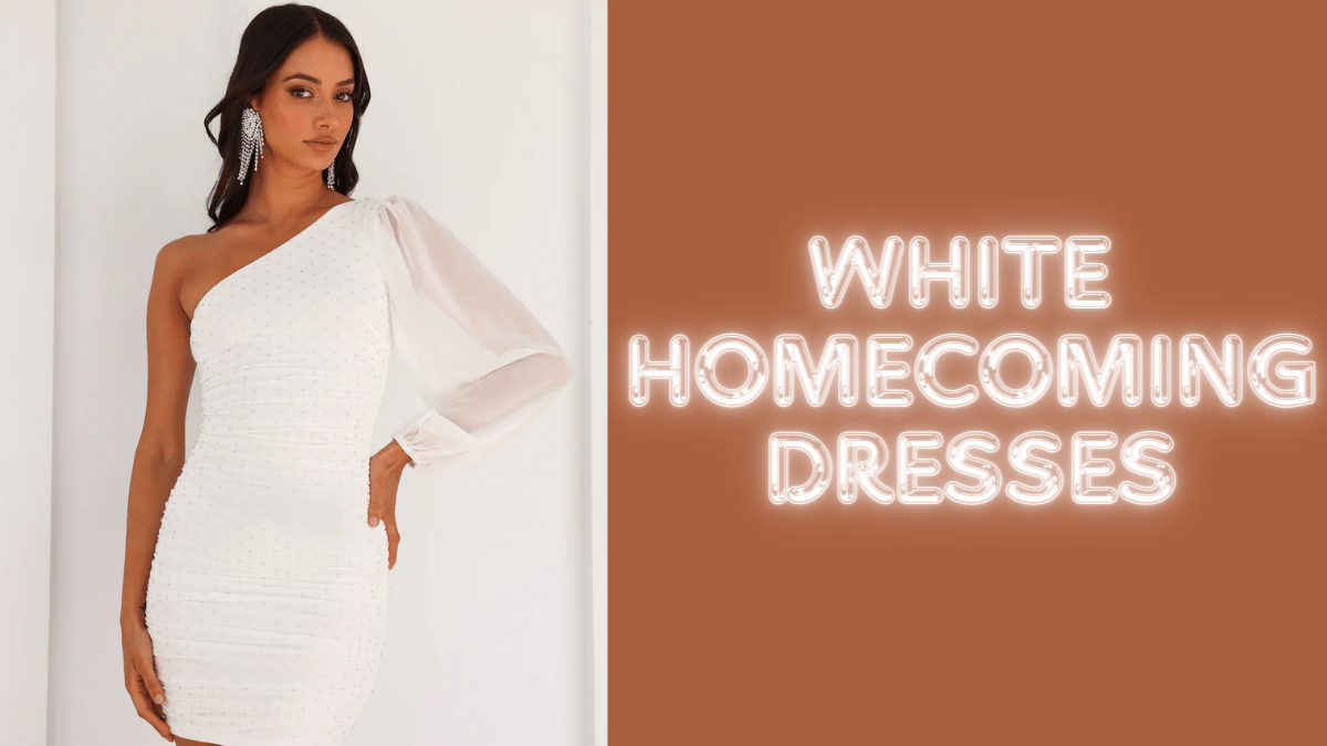 The Versatility of White Homecoming Dresses: From Sophisticated to Edgy