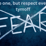 I fear no one, but respect everyone. - tymoff Best guide 2024