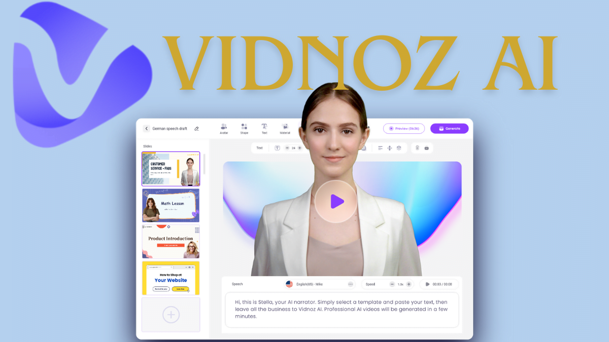 Exploring AI Video Translation and Face Swap: Unlocking Creative Possibilities with Vidnoz AI
