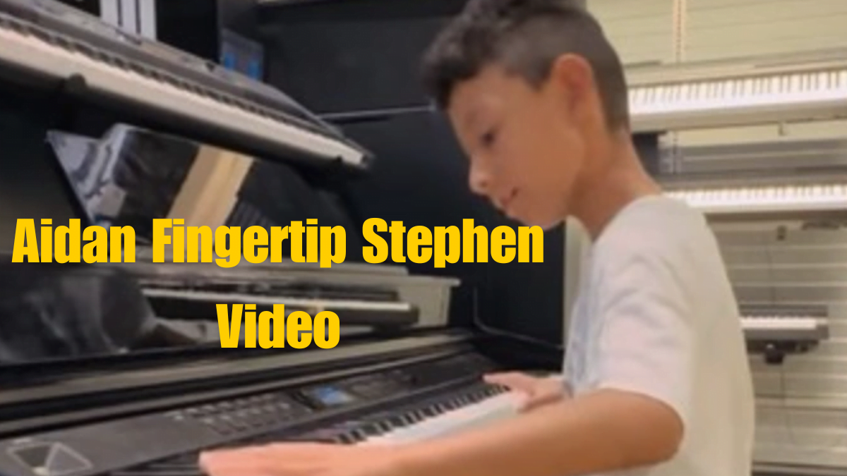 Aidan Fingertip Stephen Video: The Youthful Wonder