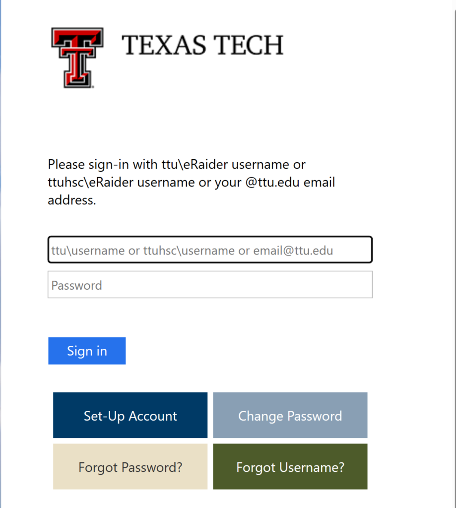 Access and Login: Access and Login: