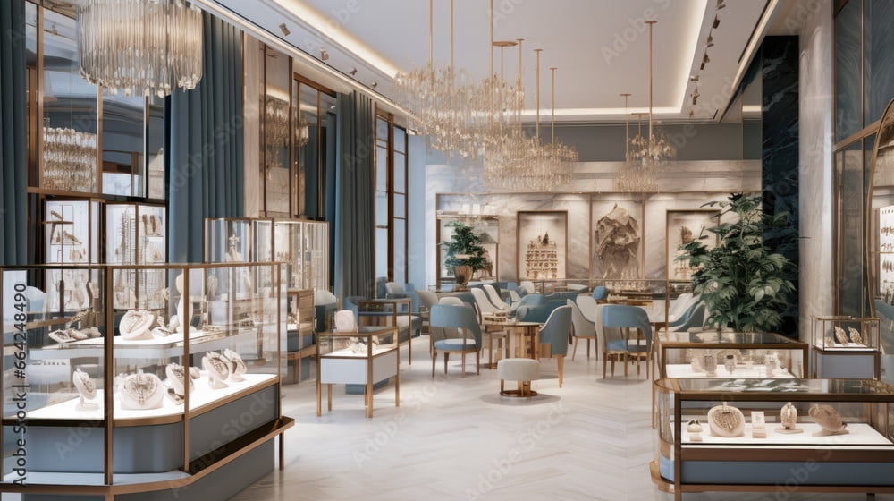 How to Create a Luxurious Interior Design for Your Jewelry Shop