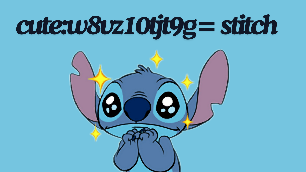 Experience the Magic of cute:w8vz10tjt9g= stitch Creations ultimate guide