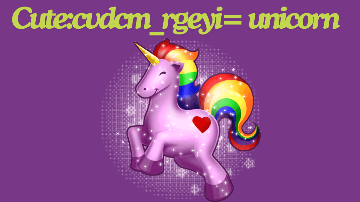 Cute:cvdcm_rgeyi= unicorn: A Journey into the Land of Cuteness ultimate guide 2024