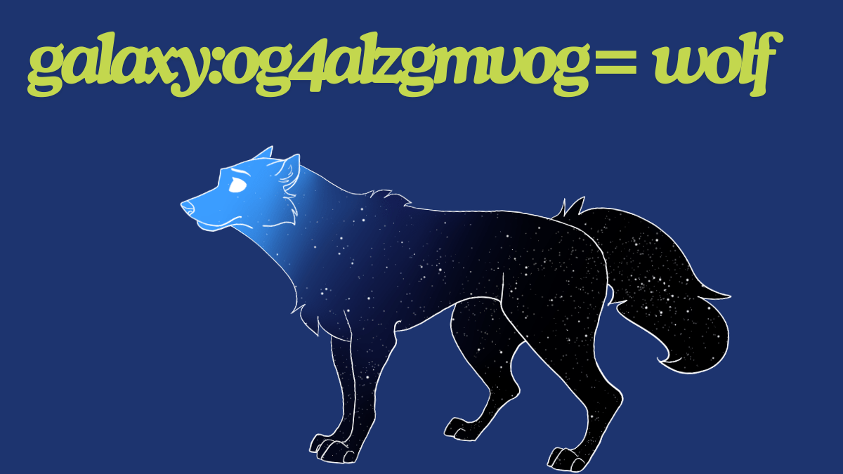 The cuteness of galaxy:og4alzgmvog= wolf best guide
