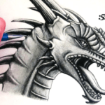 How to drawing:5z_boyjkm98= dragon best guide