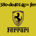 logo:38o-de4014g= ferrari - The Ultimate Symbol of Luxury and Speed