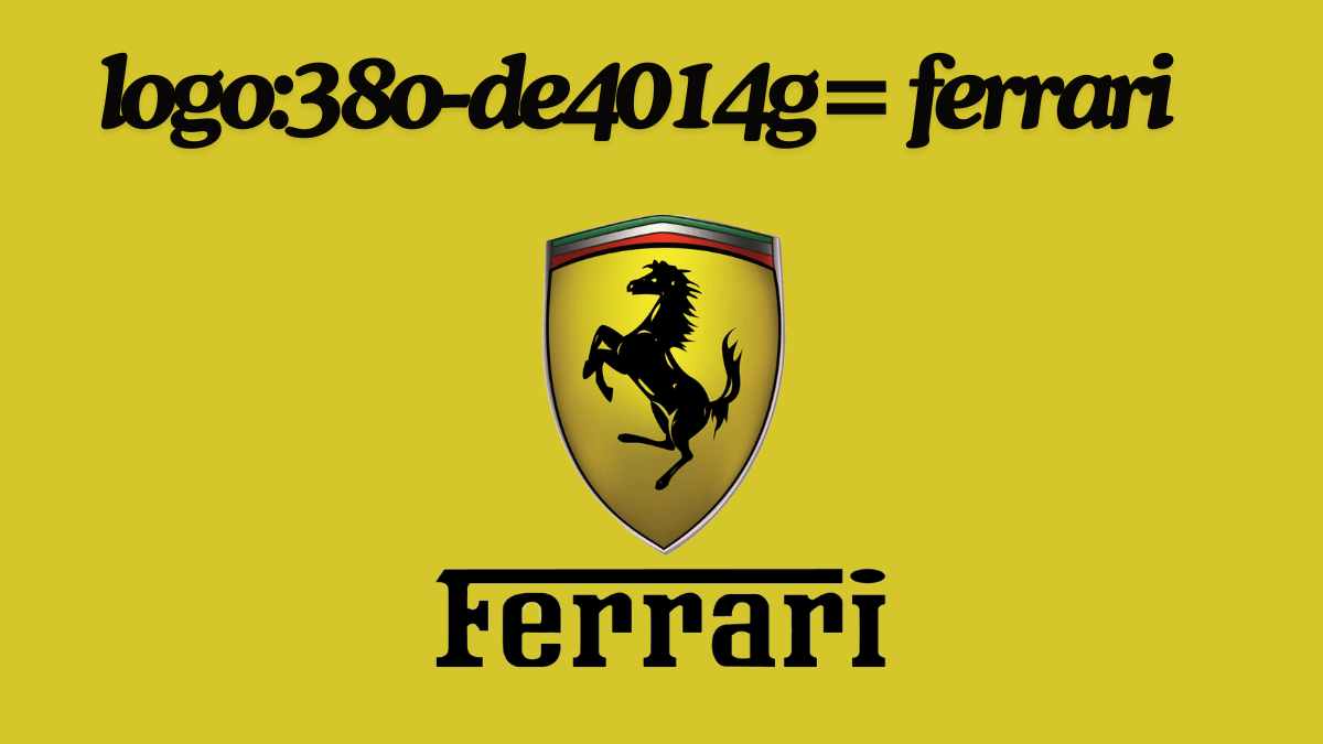 logo:38o-de4014g= ferrari - The Ultimate Symbol of Luxury and Speed