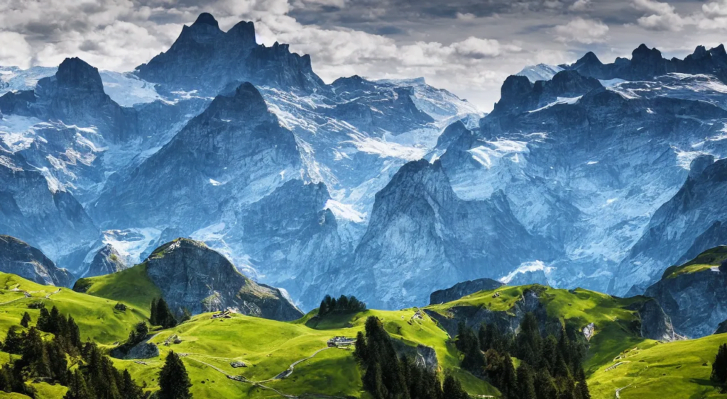 The Swiss Alps: Majestic Mountain Ranges The Swiss Alps: Majestic Mountain Ranges