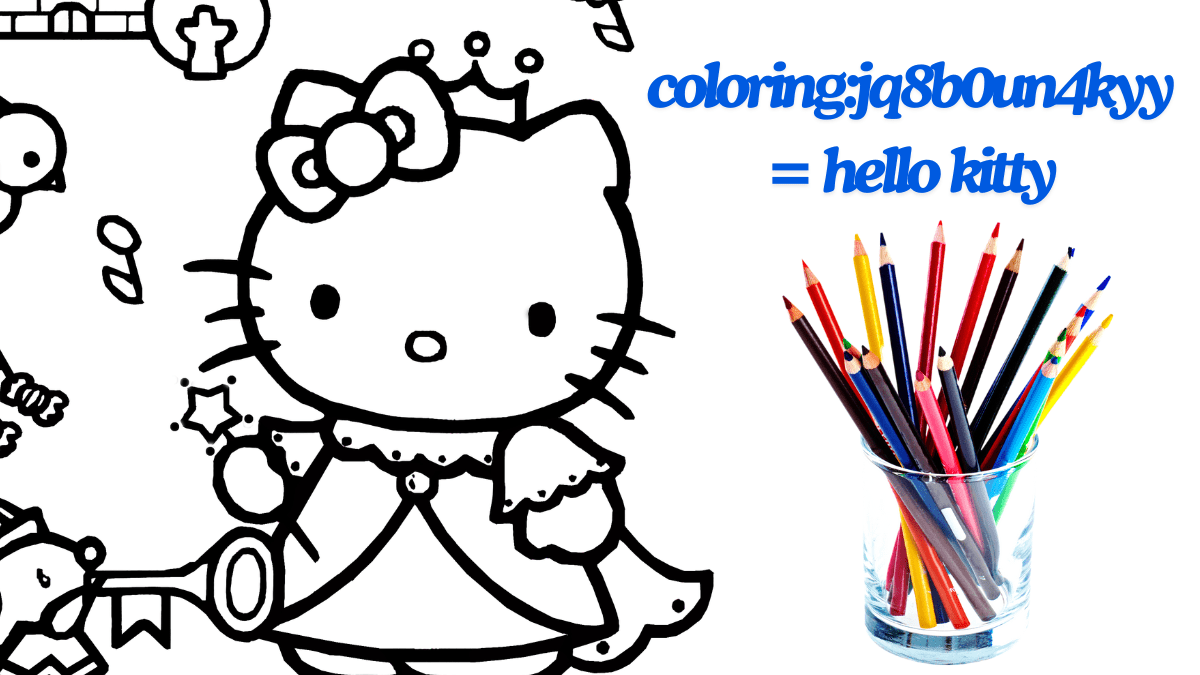 Coloring:jq8b0un4kyy= hello kitty - A Fun and Creative Activity for All Ages