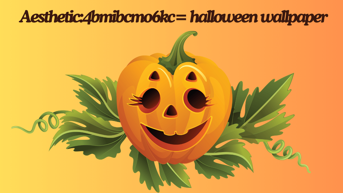 Aesthetic:4bmibcmo6kc= halloween wallpaper: Enhance Your Spooky Season Celebrations