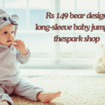 Rs 149 bear design long-sleeve baby jumpsuit thespark shop best guide